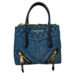 2026年最新】miumiu デニム バッグの人気アイテム - メルカリ