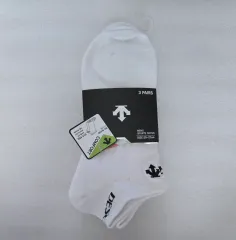 全3足 デサント DESCENT 刺繍 メンズソックス スニーカーソックス 靴下