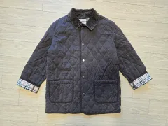 バーバリー キルティング ジャケット ブラウン 10Y/140cm