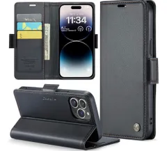 iPhone 14proケース 手帳型 財布型 携帯カバー PUレザー 耐衝撃 耐摩擦 全面保護 サイドマグネット カード収納 スタンド機能 軽量 手触りが良い 人気