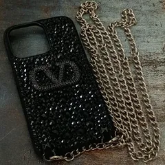 VARENTINO　ヴァレンティノ　チェーン　スマホショルダー　iPhone　スマホケース