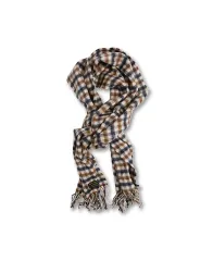 アクアスキュータム Aquascutum カシミア マフラー ブリテイン メイド