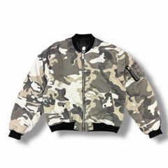 mastermind JAPAN × Fostex Garments 22AW BOMBER JACKET リバーシブルボンバージャケット フライト マスターマインドジャパン × フォステックスガーメンツ カモ F （7841M）