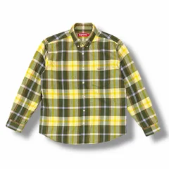国内正規 Supreme 23AW Plaid Flannel Check Shirt ネルシャツ シュプリーム グリーン M （7901M） 国内正規 Supreme 23AW Plaid Flannel Check Shirt ネルシャツ