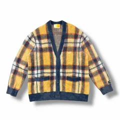KITH プレイドモヘアカーディガン シャギー チェック柄 セーター キス 22-080-060-0003-4 マルチカラー XL （7956M）のサムネイル