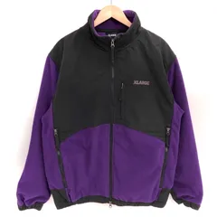【現状渡し品】XLARGE エクストララージ PANELED FLEECE JACKET 101214021007 フリースジャケット アウター ストリート系 【142-260122-rs-01-fur】