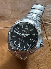 稼働⭐️SEIKO KINETIC automatic 自動巻式腕時計 希少 - メルカリ
