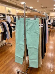 ✅【新品タグ付き】GAP ギャップ　レディース　パンツ　グリーン　ストレート