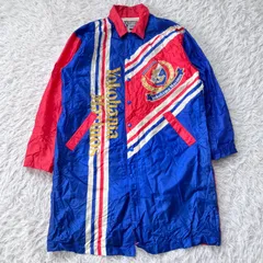 横浜マリノス Jリーグ ベンチコート FREE ナイロンジャケット 古着 90s 891165