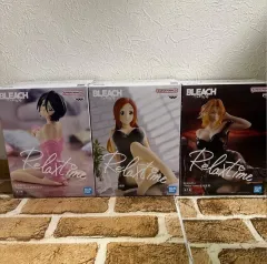 ブリーチ リラックス タイム フィギュア ルーキー ルキア、織姫、乱菊 セット