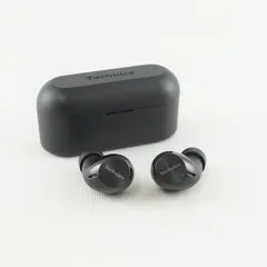 Panasonic Technics EAH-AZ40M2 完全ワイヤレスイヤホン USED美品 ノイズキャンセリング ANC 外音取込 マイク ブラック 完動品 V1937