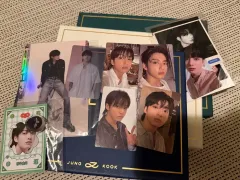 BTS（防弾少年団・バンタン） ジョングク(JUNGKOOK・JK・グク) ゴールデン GOLDEN アルバム開封 通常盤 フルセット