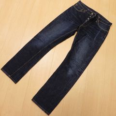 970☆ 日本製 DENIME D021D スリムストレート セルビッジ デニム W31