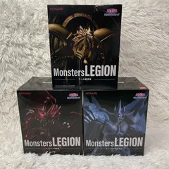 新品未開封　遊戯王 デュエルモンスターズ Monsters LEGION フィギュア　オシリスの天空竜　オベリスクの巨神兵　ラーの翼神竜    三幻神　3点セット