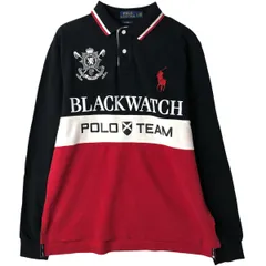 古着 ラルフローレン Ralph Lauren POLO RALPH LAUREN CUSTOM FIT 長袖 ポロシャツ メンズL相当/eaa608219