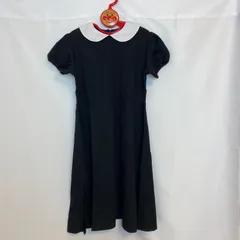 【新品•未使用品•タグ付き】Maison de Ravi メゾンドラビ 襟付き半袖フォーマルワンピース 130cm ブラック