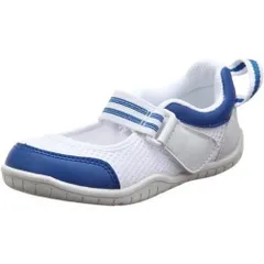 [イフミー] 上履き 息するソール バレエシューズタイプ SC-0003 キッズ ブルー 15.5 cm 3E