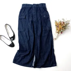 DMG D.M.G ドミンゴ 8oz デニム ミリタリースカート ロング (62E＋7387)26H