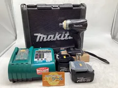 【中古品】Makita/マキタ TD133DRFXB 充電式インパクトドライバ 14.4V 黒 [IT_WY7TQ][豊田][M04]