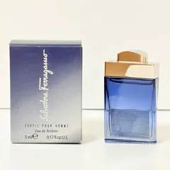 新品　Salvatore Ferragamo PARFUM SUBTIL pour homme eau de toilette サルヴァトーレ　フェラガモ　パルファム  サブティール プールオム　オードトワレ　香水  5mlのサムネイル
