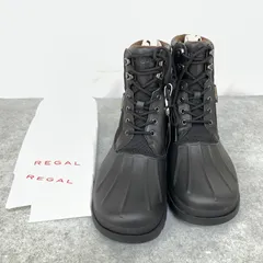 【未使用品】REGAL リーガル レインブーツ OK 7167NR（L） ブラック　　　M80122-9のサムネイル