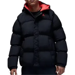 NIKE ナイキジョーダン ESS パファー ジャケット メンズ USサイズM (身長170-180㎝) アウタージャケット 国内正規品 DQ7348-010 