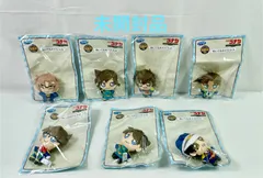 A2496・セガラッキーくじ 未開封 名探偵コナン 3等 ぬいぐるみ マスコット 7個セット ZERO COLLECTION