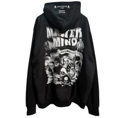 完売商品！【美品】サイズ【L】マスターマインドジャパン×トリッピーミキオアート Mastermind JAPAN×TRIPPY MIKIO ART 26SS／ ZIP PARKA ROCK STARS ／ジップアップパーカー 9143