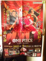 ワンピカ　ヒロインズエディション　販促用ポスター