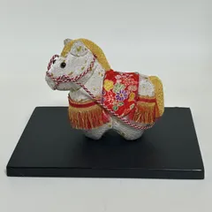 【商品番号MS-ETO7-7-1】木目込み人形　干支シリーズ  馬⑦-1 縁起物  置物 2026年