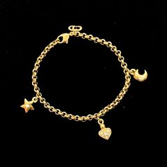 美品☆Christian Dior クリスチャン ディオール ブレスレット ゴールド 