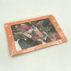 【中古】カバー 宝鐘マリン 活動4周年記念　直筆メッセージ＆箔押し複製サイン入りあかさあい描き下ろしポストカード[6]