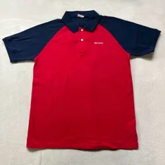 MIKI HOUSE ミキハウス 半袖ポロシャツ バックロゴプリント メンズLサイズ