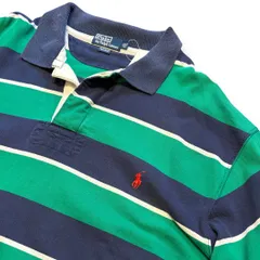 90s Ralph Lauren ラガーシャツ ポロシャツ 3XL 半袖シャツ ヘビーウェイト ワンピース オーバーサイズ B-boy HIPHOP スケーター ストリートファッション Y2K SK8 ホッケーシャツ アメフト 古着 vintage