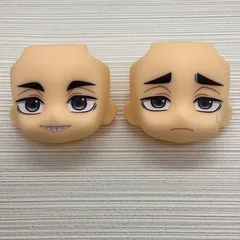 現状未使用品　ねんどろいど 宮治 制服Ver. 　顔パーツ　フェイスパーツ　ニヤリ顔　呆れ顔　ハイキュー!!　写真にあるもののみバラ売り不可