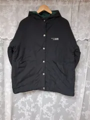 リバーシブル フード ダウン ジャケット