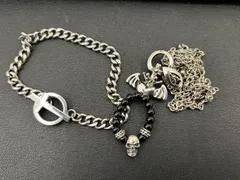 【中古・長期保管品】アクセサリーセット（ネックレス・リング・ブレス　3点セット）　S-0-0