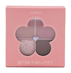 rom&nd(ロムアンド) 【正規品】ベターザンアイズ(#02ドライローズ) アイシャドウ 6.5グラム (x 1) [#02ドライローズ]