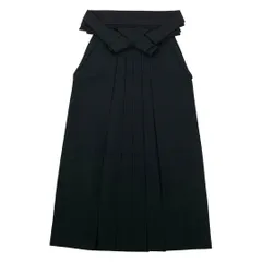 （中古）袴 単品 黒色 無地 フォーマル ポリエステル