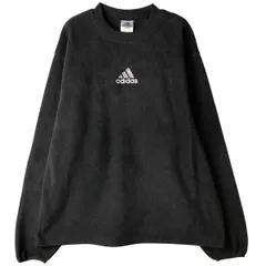 古着 00年代 アディダス adidas フリーススウェットシャツ トレーナー メンズXL相当/eaa607214