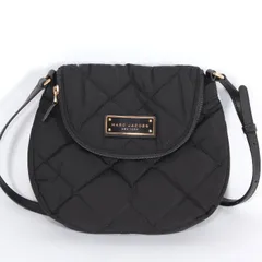 マークジェイコブス MARC JACOBS キルティング ナイロン ミニ メッセンジャー バッグ ブラック M0011379 001 ショルダーバッグ レディース ユニセックス 通勤通学 【新品・本物】売れ筋