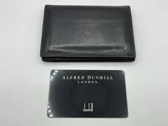dunhill ダンヒル カードケース 名刺入れ レザー ブラック