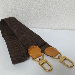 ルイヴィトン ショルダーストラップ ヌメ革 × ナイロン 調整可能