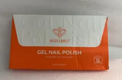 Modelones カラージェル 透き通る透明感シアージェルネイル　LED対応 6色入り　 　8810420