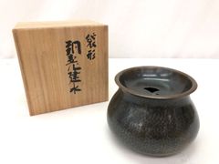 馬場忠寛氏作】梟（フクロウ） 香炉 鋳物 鉄器 木箱入り 栞/お香つき
