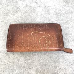 ディズニー プーさん ハニカムデザイン 本革長財布 - メルカリ