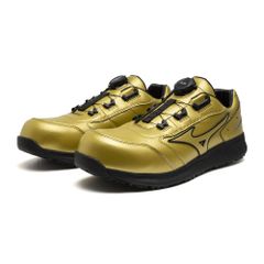 数量限定】MIZUNO 安全靴 シルバー&ゴールド 27.0cm 各1足セット 