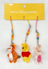 東京ディズニーリゾート ストラップ くまのプーさん プー・ティガー・ピグレット