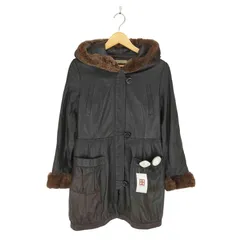 ユーズドフルギ USED古着 {{neuf cent neuf}} lamb leather rex rabbit fur ラムレザーレッキスファーコート レディース  40
