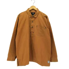 ポロジーンズカンパニーラルフローレン POLO JEANS COMPANY RALPH LAUREN メタルボタン プルオーバー ワーク ライトダック シャツ メンズ import：M 